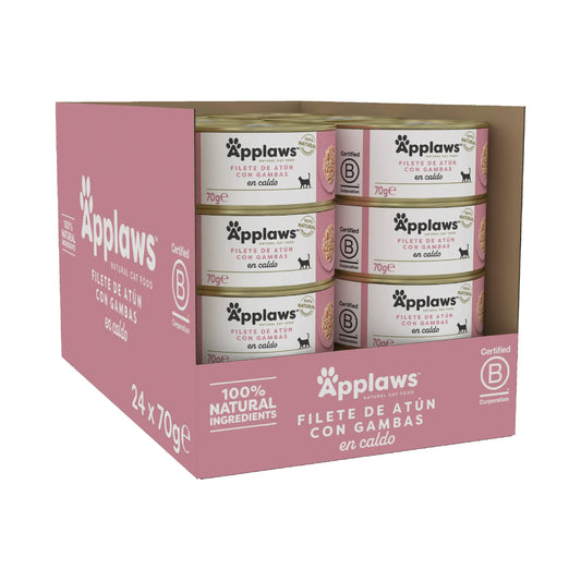 Applaws Katze Thunfisch & Garnelen Dose 24X70Gr