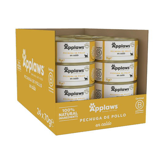 Applaws Katze Hühnerbrust Dose 24X70Gr