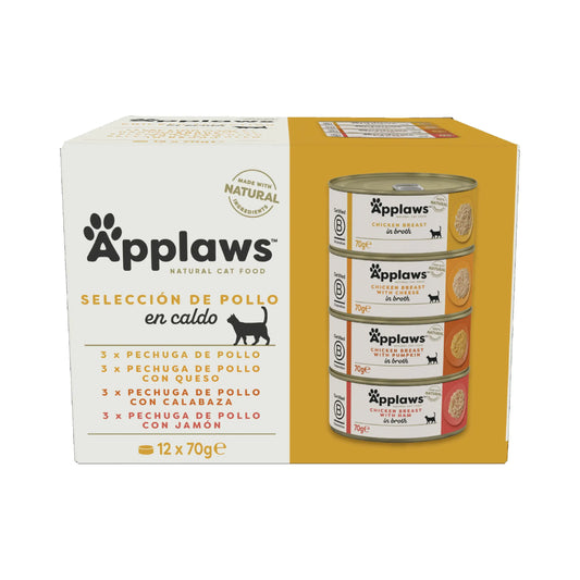 Applaws Katze Huhn Dose Multipack 12X70Gr