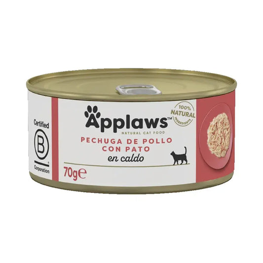 Applaws Katze Huhn & Ente Dose 24X70Gr