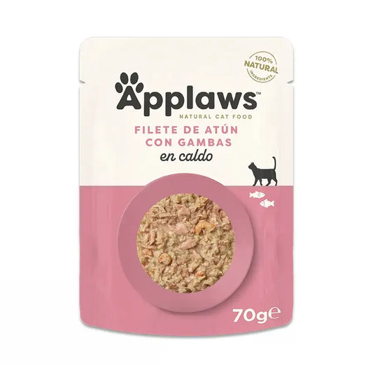 Applaws Cat On Pazifischer Thunfisch & Garnelen 12X70Gr