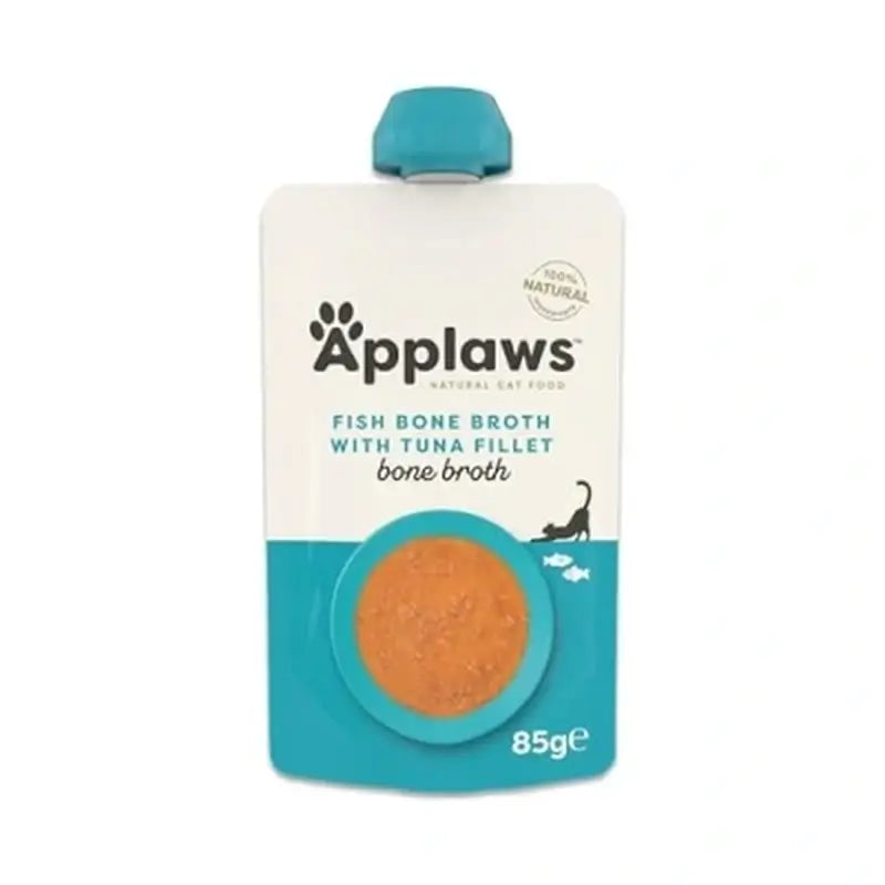 Applaws Katze Fisch Grätenbrühe & Thunfisch Filet 12X85Gr