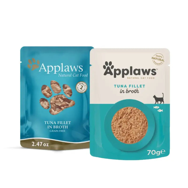 Applaws Cat – Thunfischfilet in Brühe, 12 x 70 g