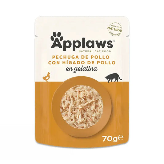 Applaws Katze Huhn & Leber in Gelee 16X70Gr