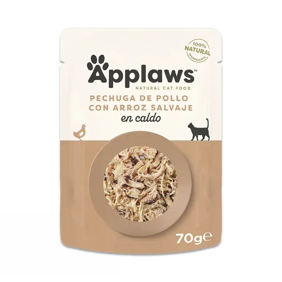 Applaws Katze Huhn mit Reis Umschlag 12X70Gr