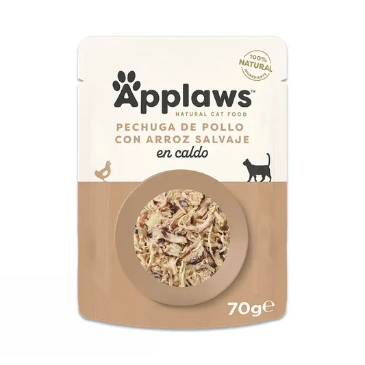 Applaws Katze Huhn mit Reis Umschlag 12X70Gr