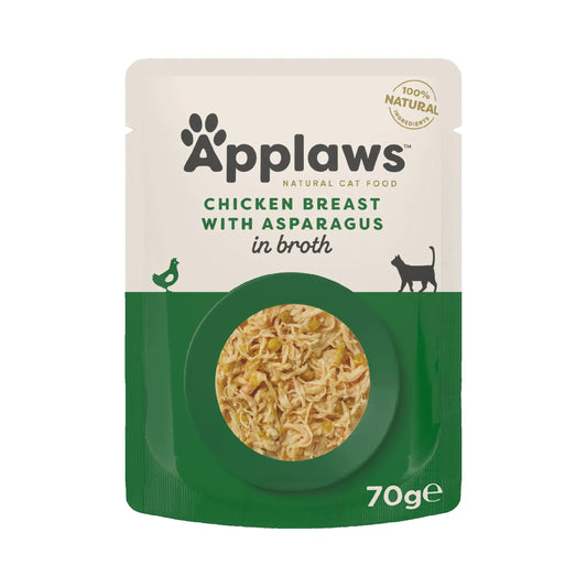 Applaws Katze Huhn Umschlag mit Spargel 12X70Gr
