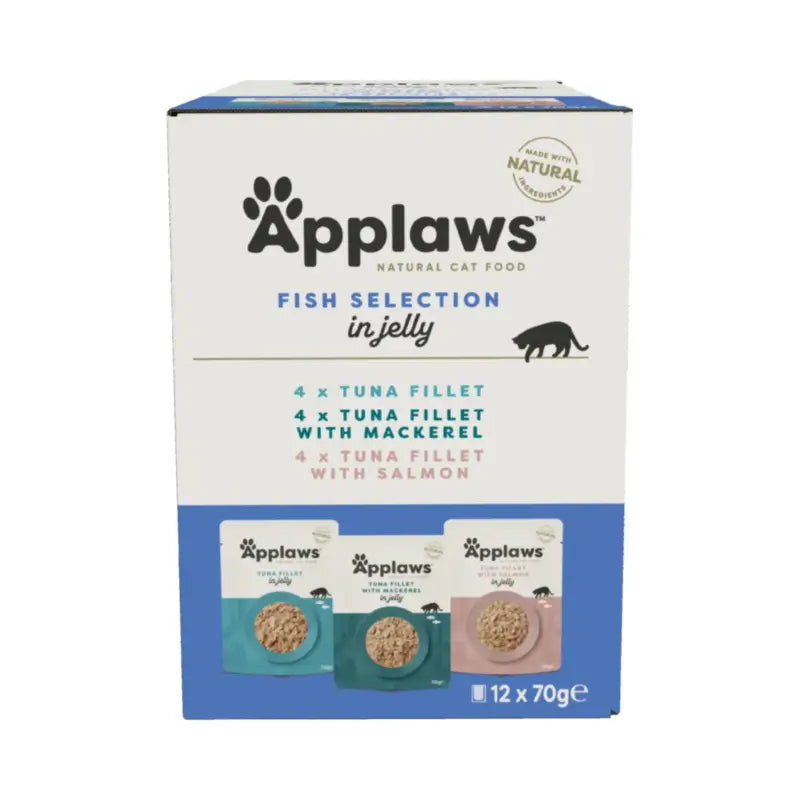 Applaws Cat „Selección Pescado Gelatina Multi“, 12 x 70 g