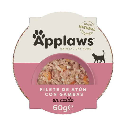 Applaws Katze Thunfisch & Garnele Filet Portion 10X60Gr