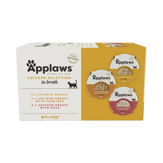 Applaws Katze Multipack Huhn Auswahl 8X60