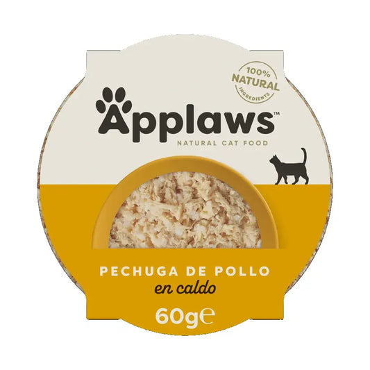 Applaws Katze Hühnerbrust & Reis Portion 10X60Gr