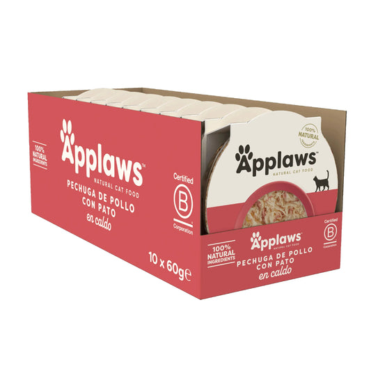 Applaws Katze Huhn & Entenbrust Portion 10X60Gr