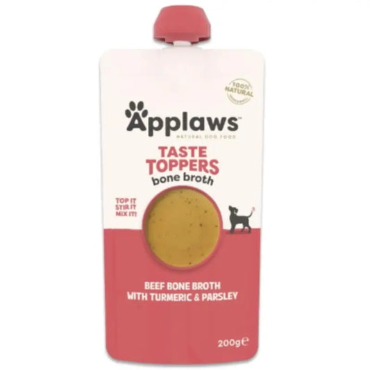 Applaws Dog Flaschenaufsatz mit Kalbsbrühe, 6 x 200 ml