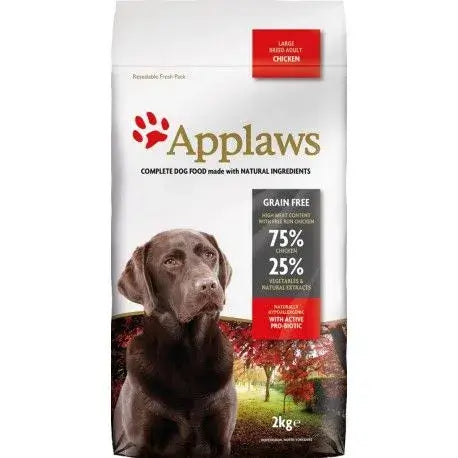 Applaws Hund Trocken Erwachsene Große Rasse Huhn 2Kg