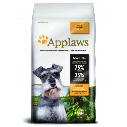 Applaws Hund Trocken Senior Huhn 7,5Kg