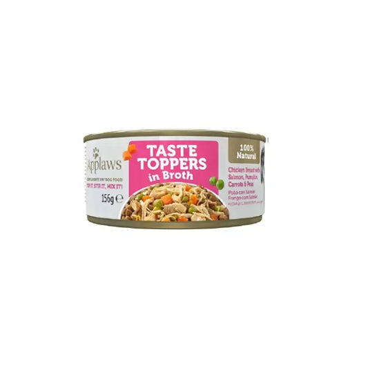 Applaws Hund Huhn Lachs Gemüsebrühe Topper kann 12X156Gr