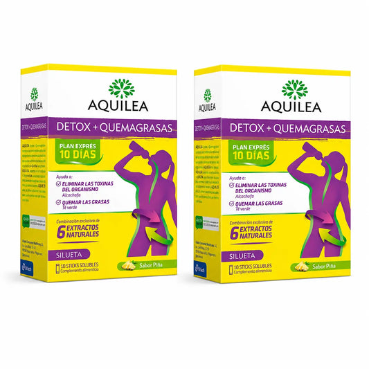 Aquilea Detox 10 Sticks, 2er-Pack