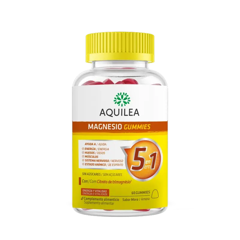 Aquilea Energie & Vitalität Magnesium , 60 Gummibärchen