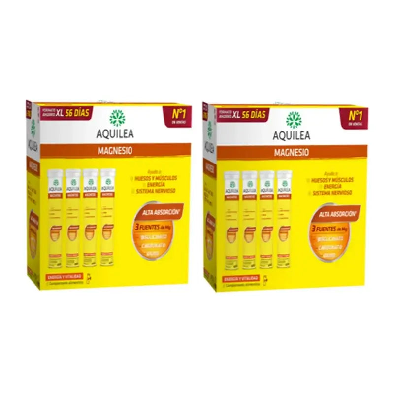 Aquilea Energie & Vitalität Magnesium-Brause, 2X56 Tabletten
