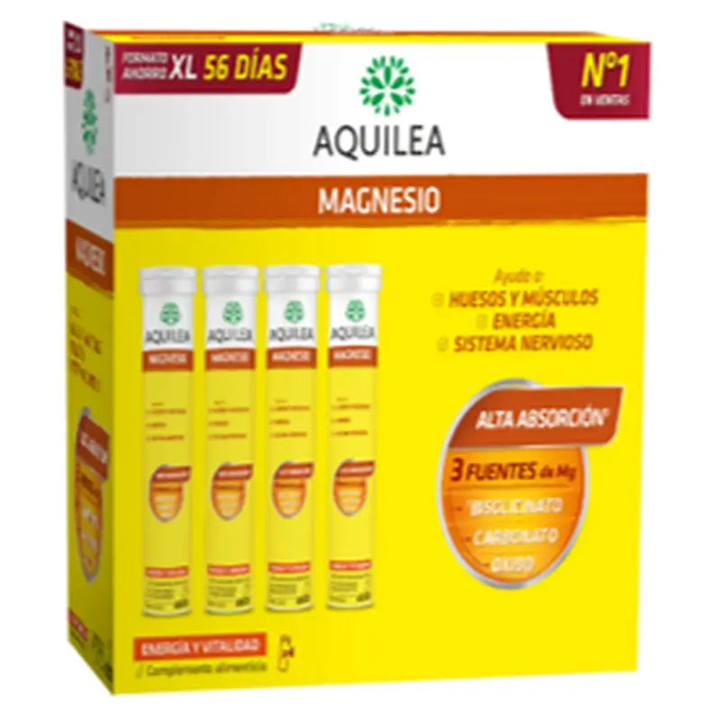 Aquilea Energie & Vitalität Magnesium-Brause, 56 Tabletten