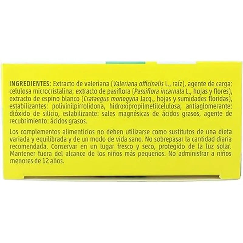 Aquilea Enrelax Forte 500 mg Baldrian + Weißdorn + Passionsblume, 30 Tabletten