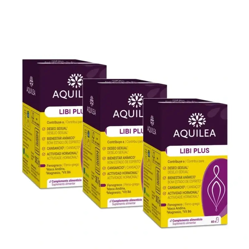 Aquilea Libi Plus, 60 Kapseln, 3er-Pack