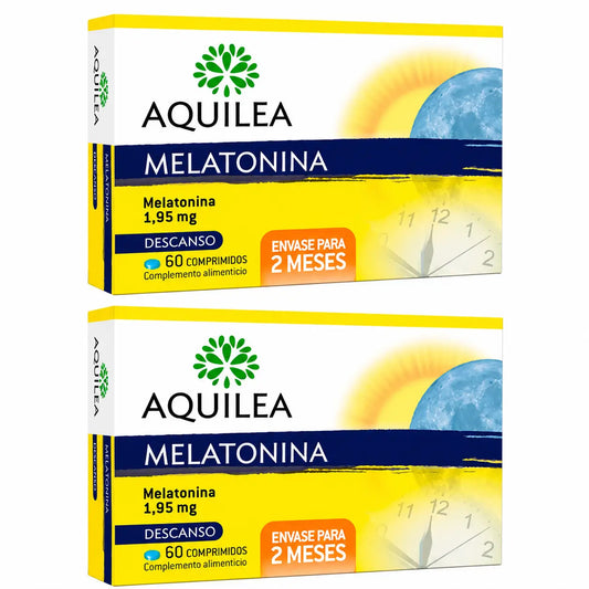 Aquilea Melatonin 1,95 mg, 60 Tabletten, 2er-Pack