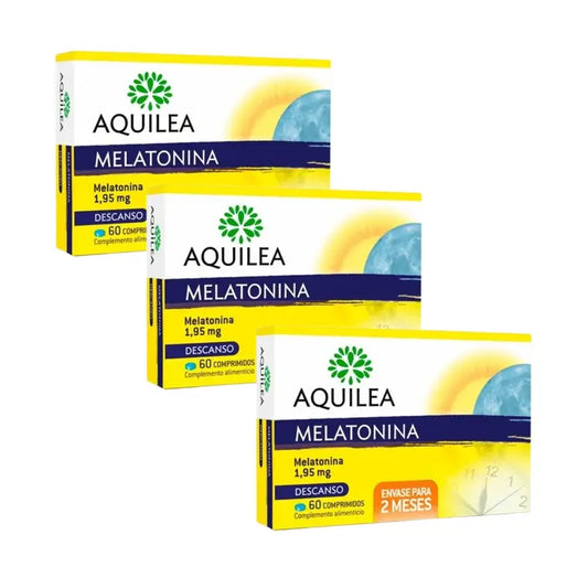 Aquilea Melatonin 1,95 mg Packung 3 x 60 Tabletten