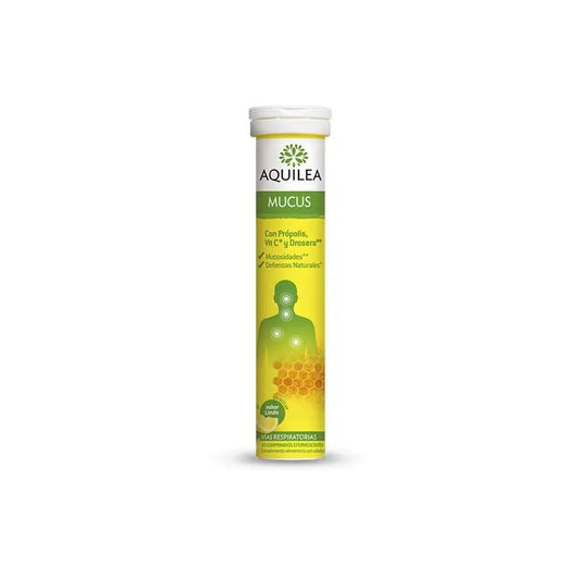 Aquilea Schleim Zitrone 15 Brausetabletten