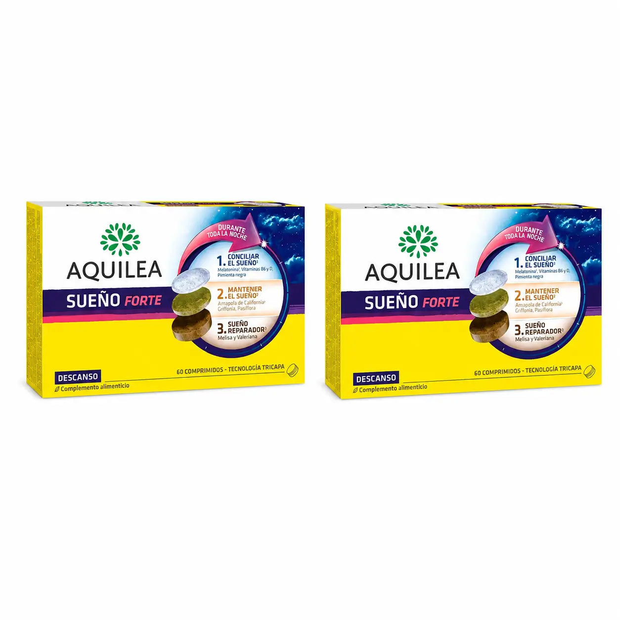 Aquilea Sueño Forte, 60 Tabletten, 2er-Pack