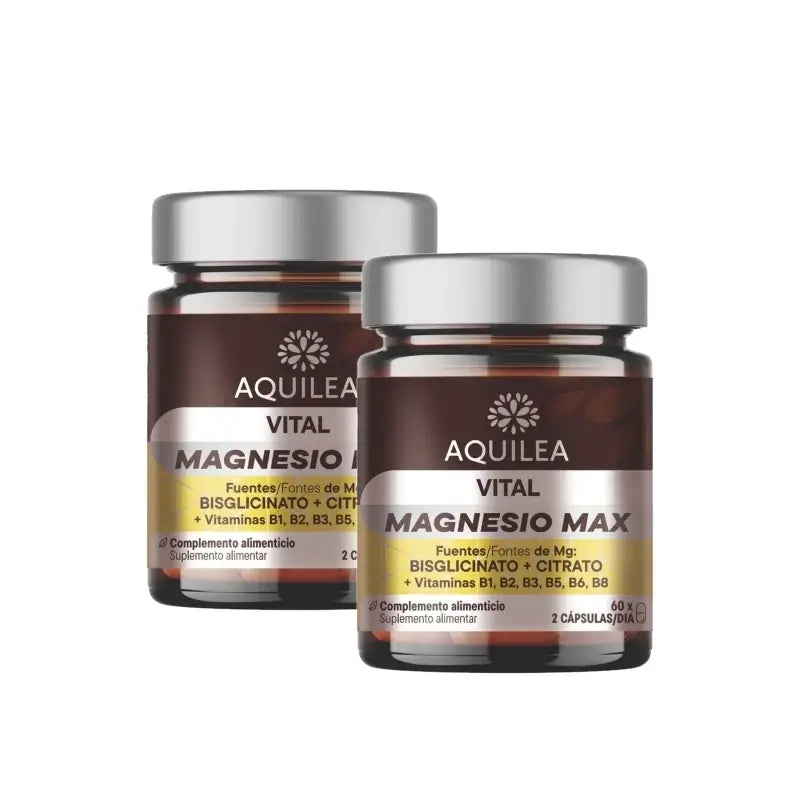 Aquilea Vitals Magnesium Plus, 60 Kapseln, 2er-Pack