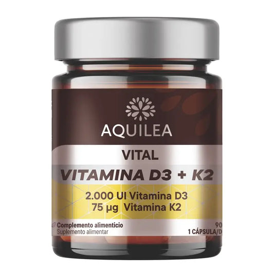Aquilea Vitals Vit D3+K2, 90 Kapseln
