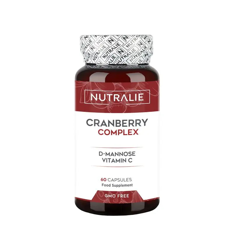 Nutralie Amerikanische Cranberry mit Vit C und D-Mannose Blasenentzündung, 60 Kapseln