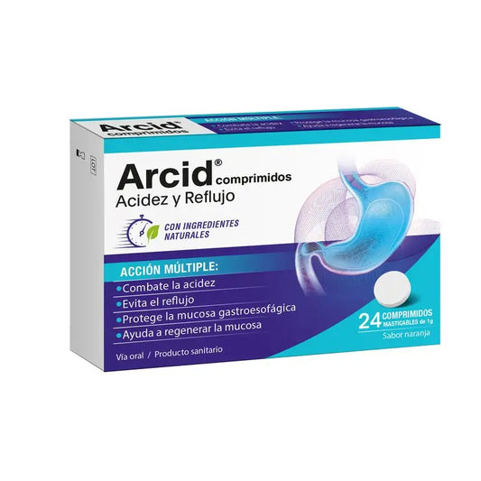 Arcid Sodbrennen & Reflux, 24 Tabletten