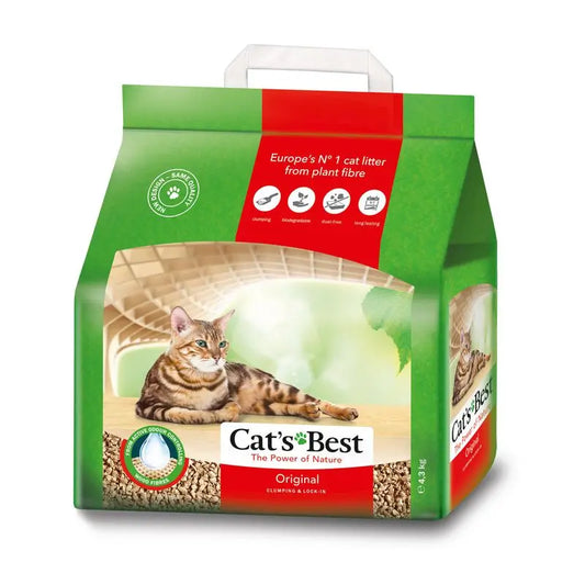 Cat'S Best Original 10L 4,3 Kg Pflanzliches Streu