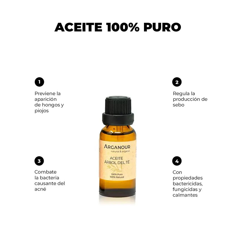 Arganour Ätherisches Öl Teebaumöl, 20 Ml