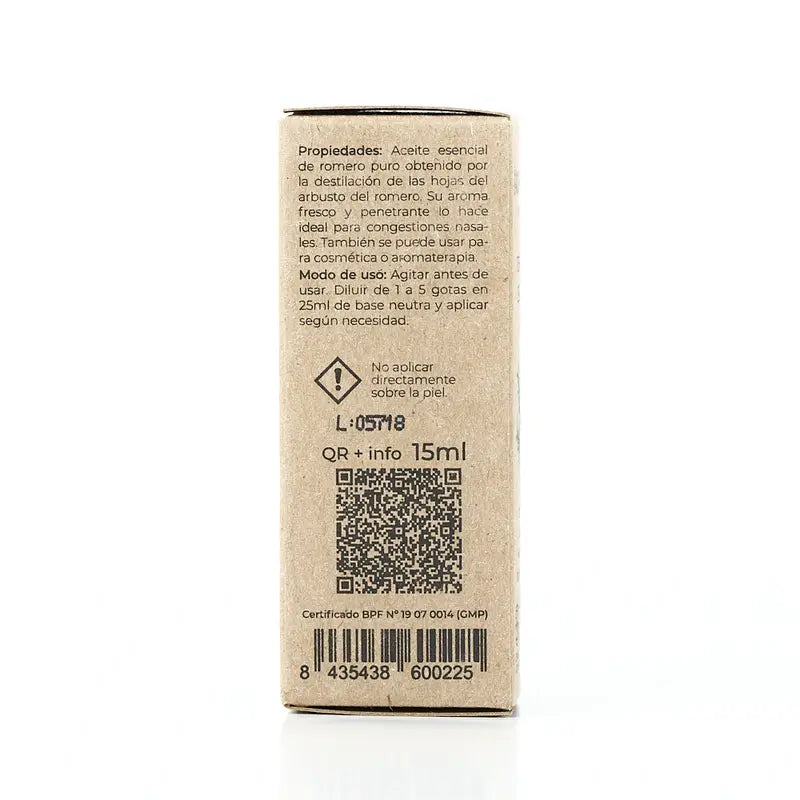 Arganour Ätherisches Öl Rosmarin Ätherisches Öl, 15 Ml