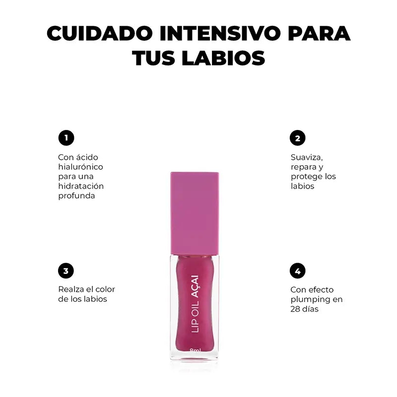 Arganour Gesichts-Lippenöl Açai, 8 Ml