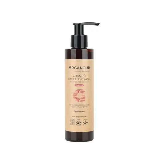 Arganour Kapillarshampoo Fettiges Haar Sulfatfrei, 200 ml