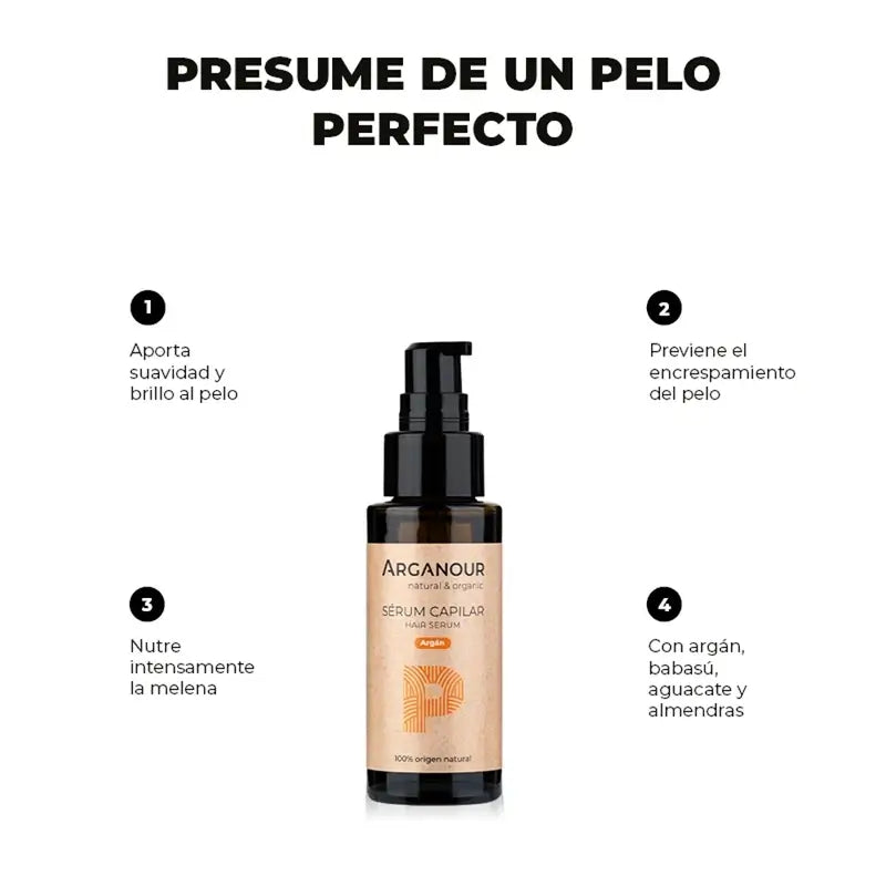 Arganour Kapillare nährende Haar Serum, 50 Ml