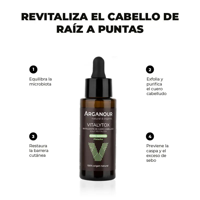 Arganour Hair Vitalytox - Kopfhautbelebung, 50 ml