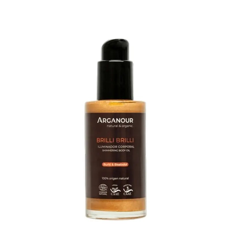 Arganour Body Brilli Brilli - Natürlicher Körperaufheller, 100 Ml