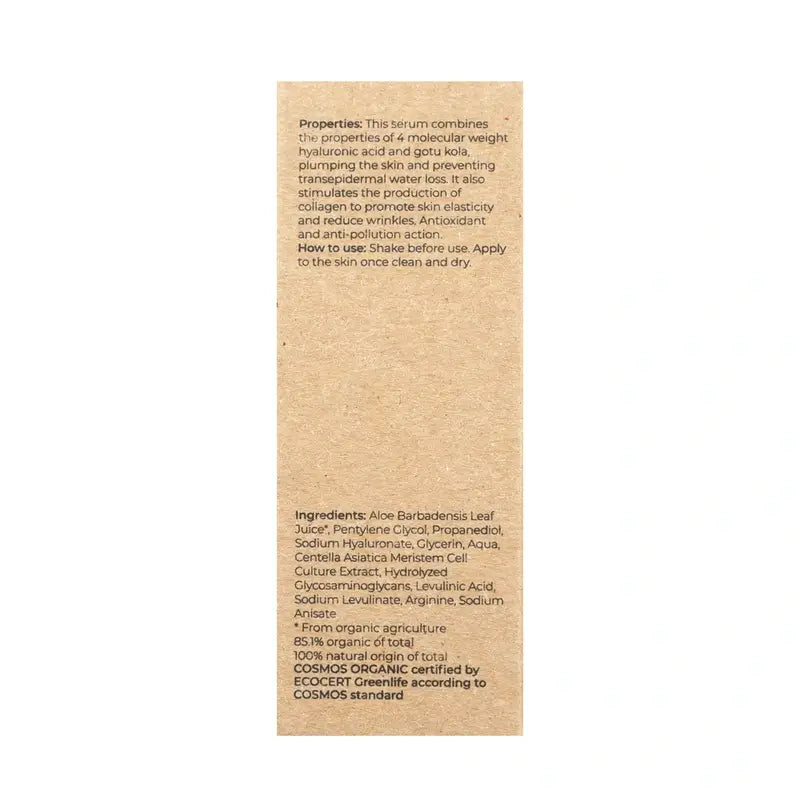 Arganour Facial Radiance Gesichtsserum Hyaluronsäure und Centella Asiatica, 30 Ml