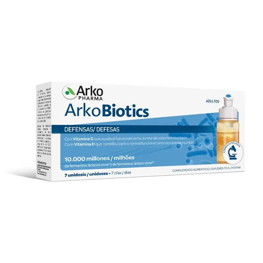 Arkopharma Arkobiotics Defensas Adult, 7 Einzeldosis-Packungen