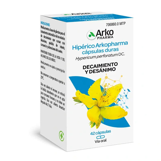 Arkopharma Arkocápsulas Hypericum, 42 Kapseln
