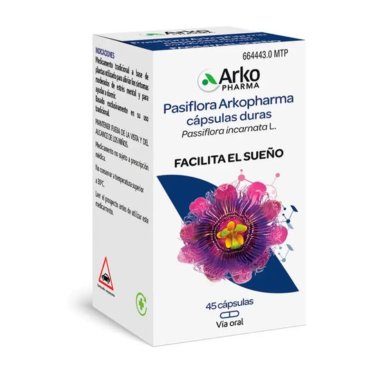 Arkopharma Arkocápsulas Passionsblume, 45 Kapseln