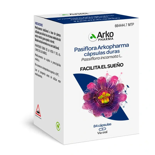 Arkopharma Arkocápsulas Passionsblume, 84 Kapseln