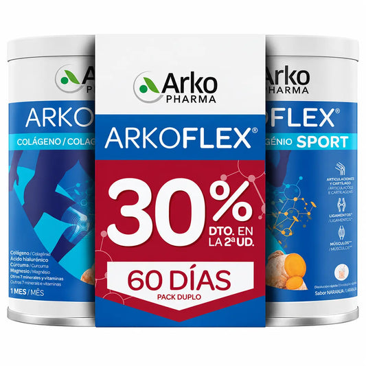 Arkoflex Kollagen Sport Pulver, 2er-Pack à 390 g (2. Packung 30 % Rabatt), 780 g