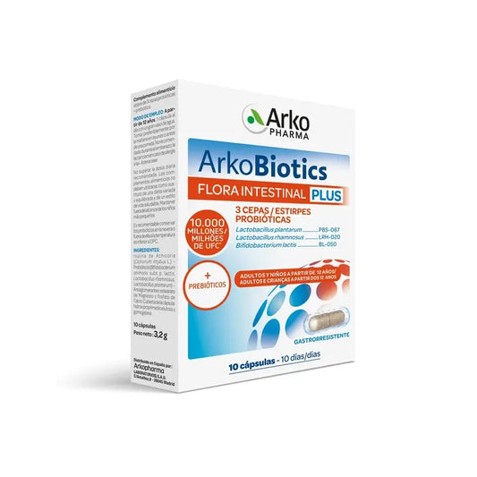 Arkopharma Arkobiotics Intestinal Flora Plus, 10 Kapseln