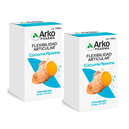 Arkopharma Arkocápsulas Kurkuma Bio, 2x40 Kapseln